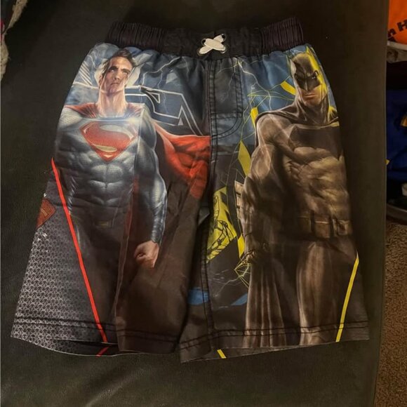Boys Bathing Suit Superman & Batman - Picture 1 of 2